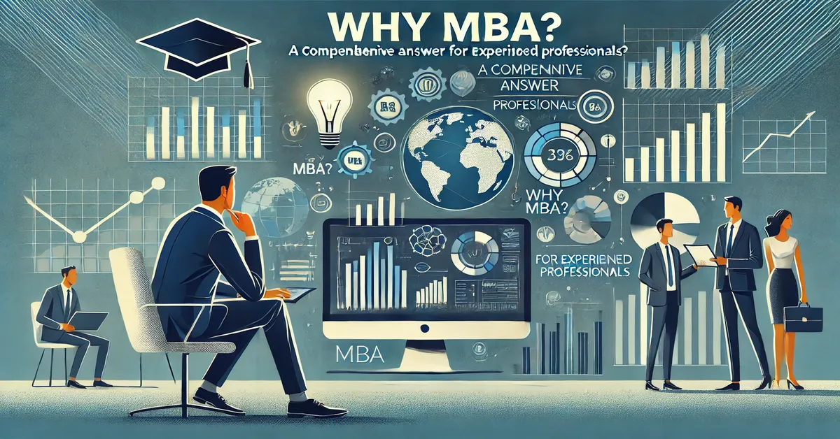 Why MBA? A Comprehensive Answer for Experienced Professionals