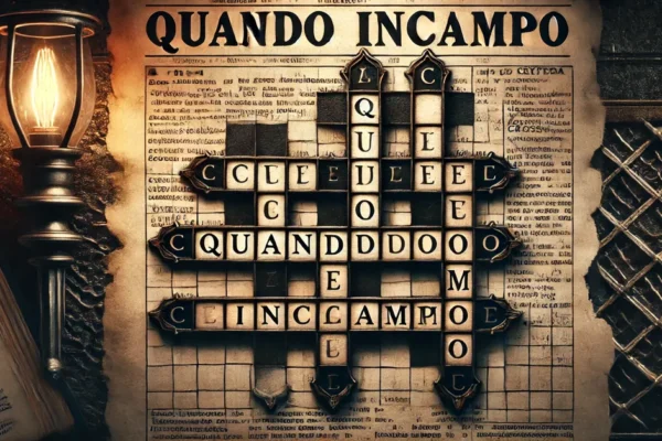 Hellseed Crossword in Spanish: Quando Inciampo