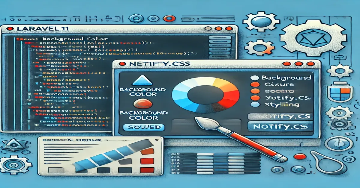 How to Fix Background Color Issues with Notify.css in Laravel 11