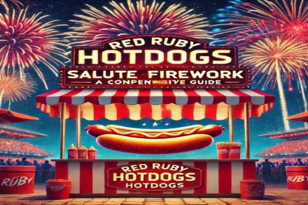 Red Ruby Hotdogs Salute Firework: A Comprehensive Guide