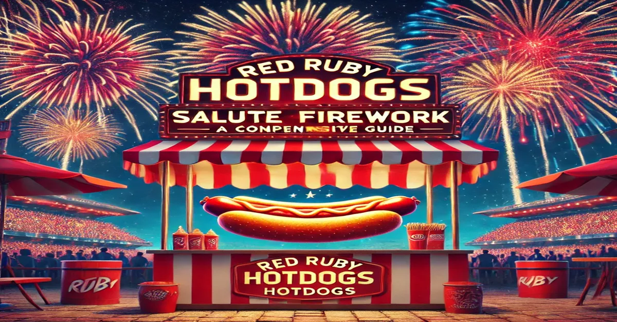 Red Ruby Hotdogs Salute Firework: A Comprehensive Guide