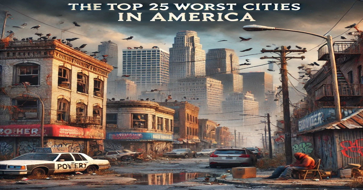 Top 25 Worst Cities in America